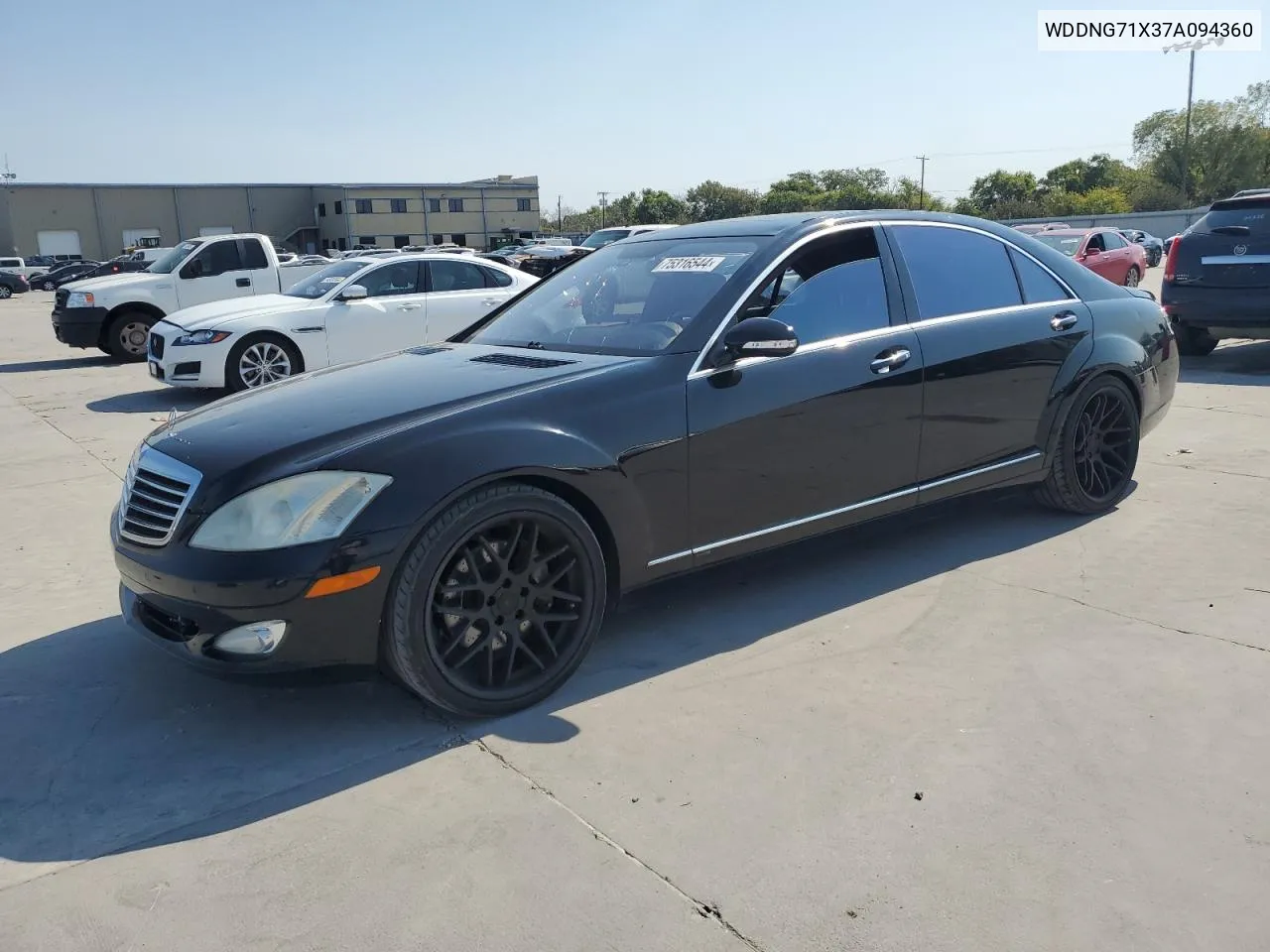 2007 Mercedes-Benz S 550 VIN: WDDNG71X37A094360 Lot: 75316544