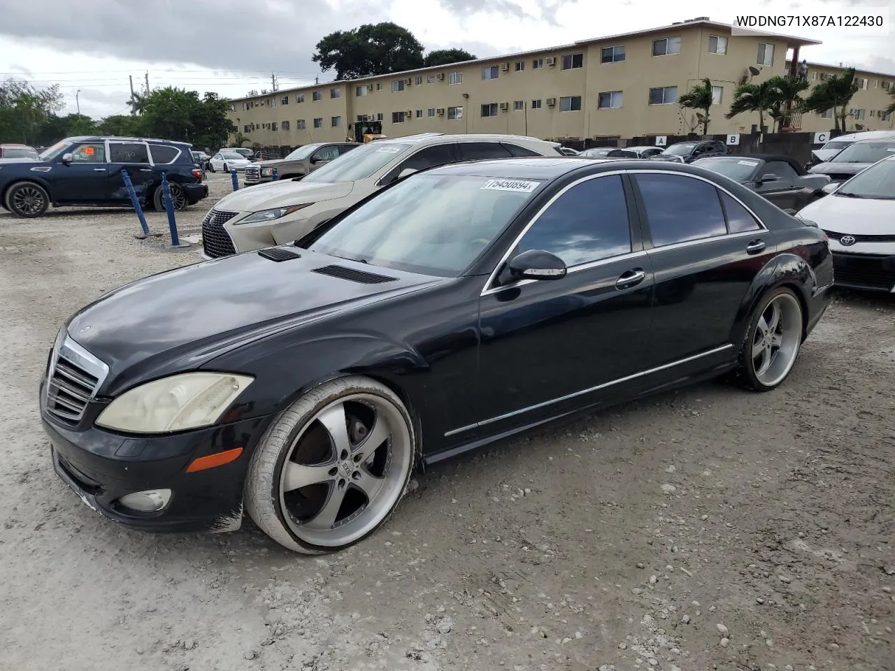 2007 Mercedes-Benz S 550 VIN: WDDNG71X87A122430 Lot: 75450894