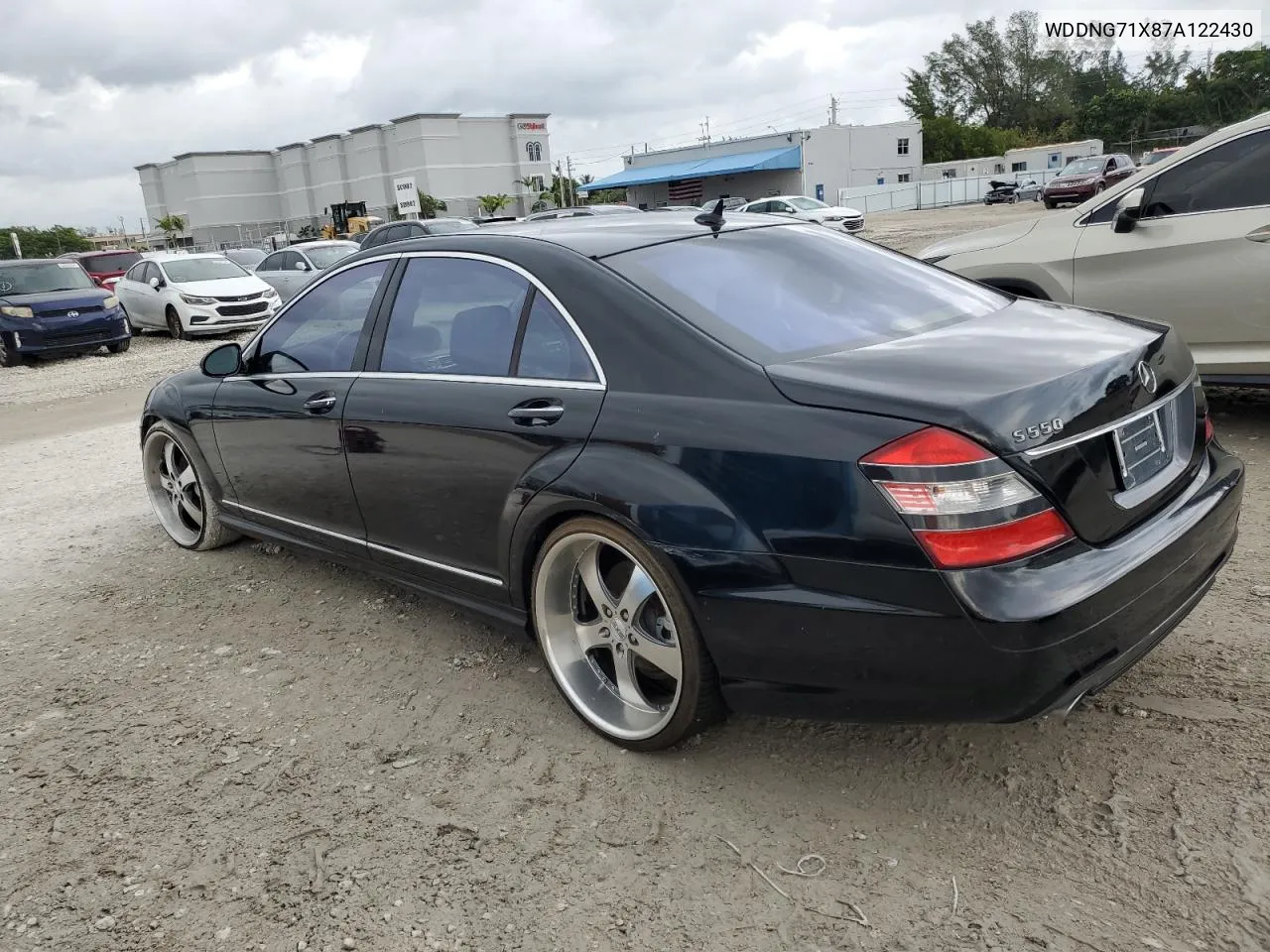 2007 Mercedes-Benz S 550 VIN: WDDNG71X87A122430 Lot: 75450894