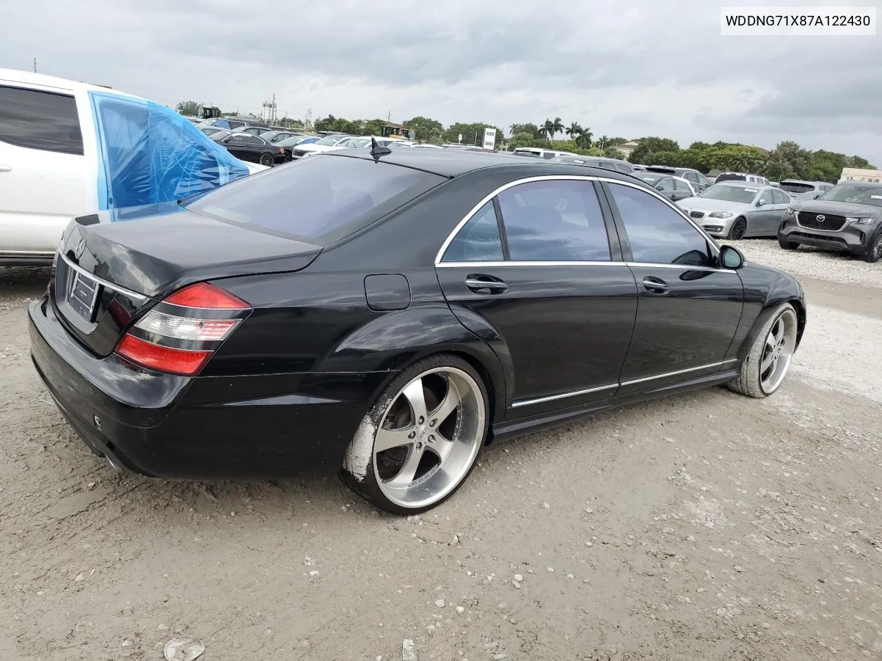 2007 Mercedes-Benz S 550 VIN: WDDNG71X87A122430 Lot: 75450894