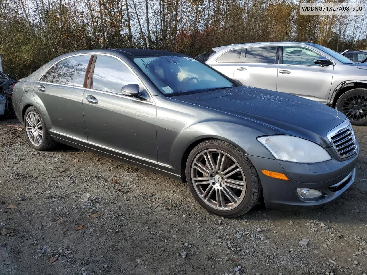 2007 Mercedes-Benz S 550 VIN: WDDNG71X27A031900 Lot: 75943044