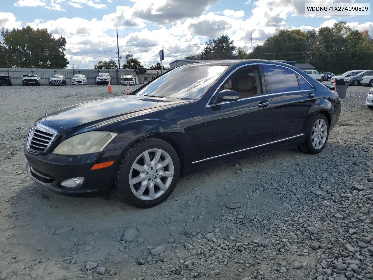 2007 Mercedes-Benz S 550 VIN: WDDNG71X27A090509 Lot: 76297154