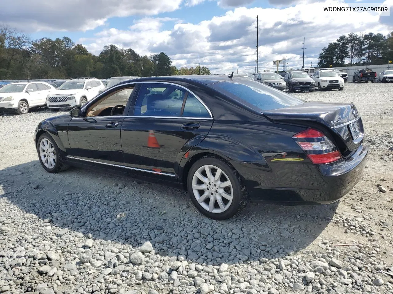 2007 Mercedes-Benz S 550 VIN: WDDNG71X27A090509 Lot: 76297154