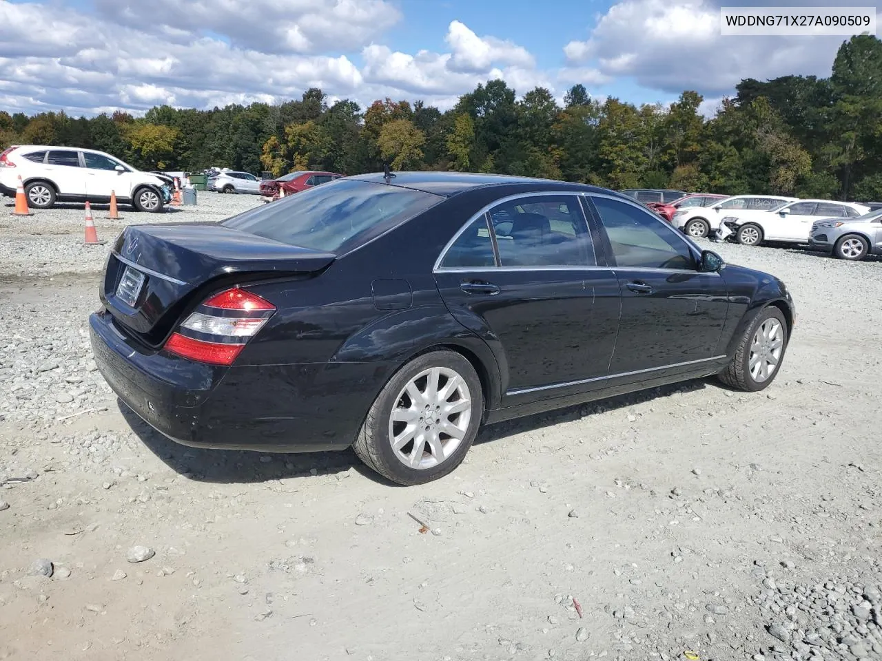 2007 Mercedes-Benz S 550 VIN: WDDNG71X27A090509 Lot: 76297154