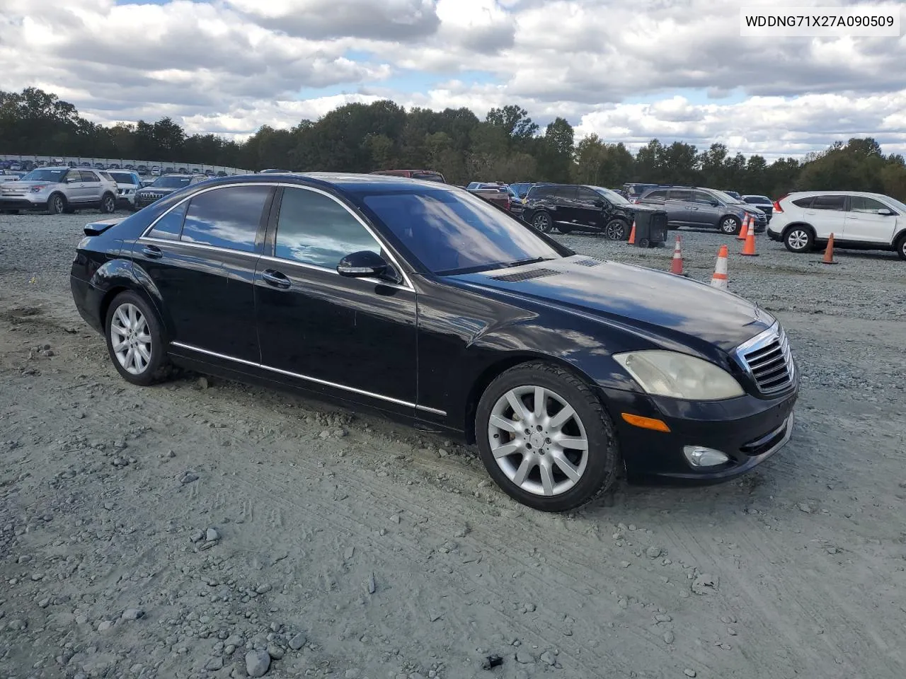 2007 Mercedes-Benz S 550 VIN: WDDNG71X27A090509 Lot: 76297154