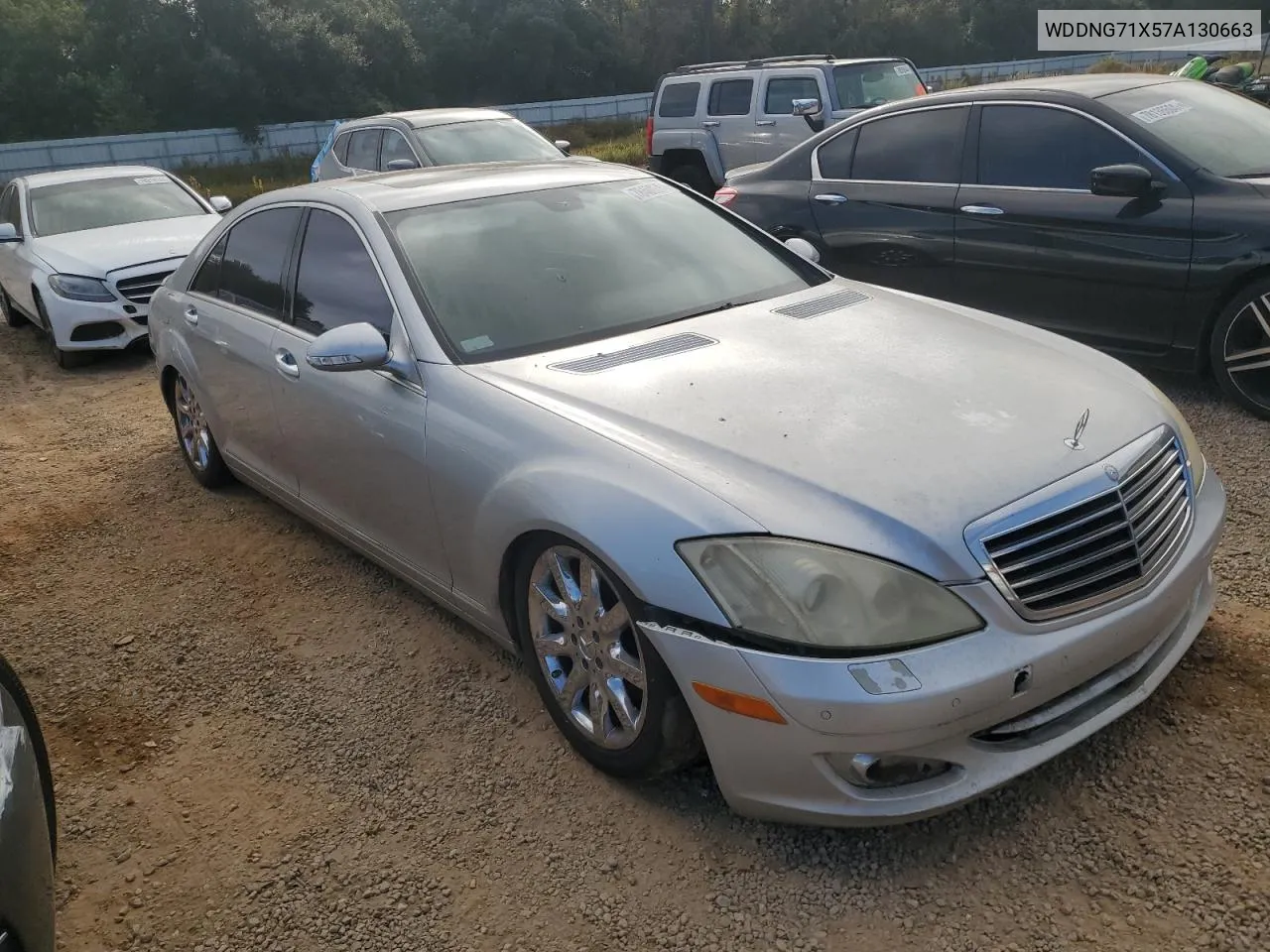 2007 Mercedes-Benz S 550 VIN: WDDNG71X57A130663 Lot: 78480004