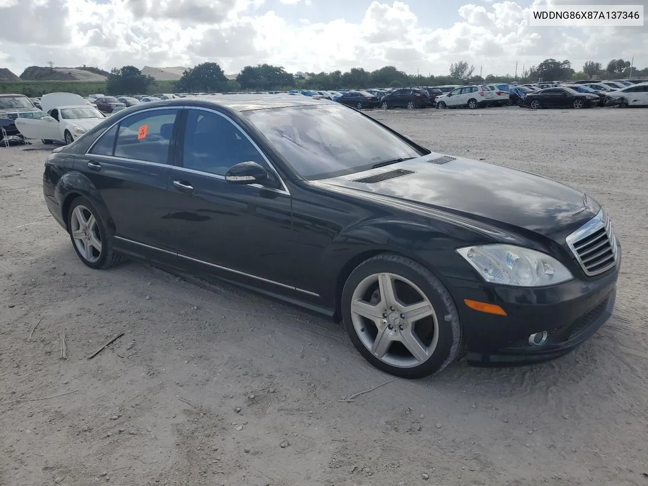 2007 Mercedes-Benz S 550 4Matic VIN: WDDNG86X87A137346 Lot: 79026064