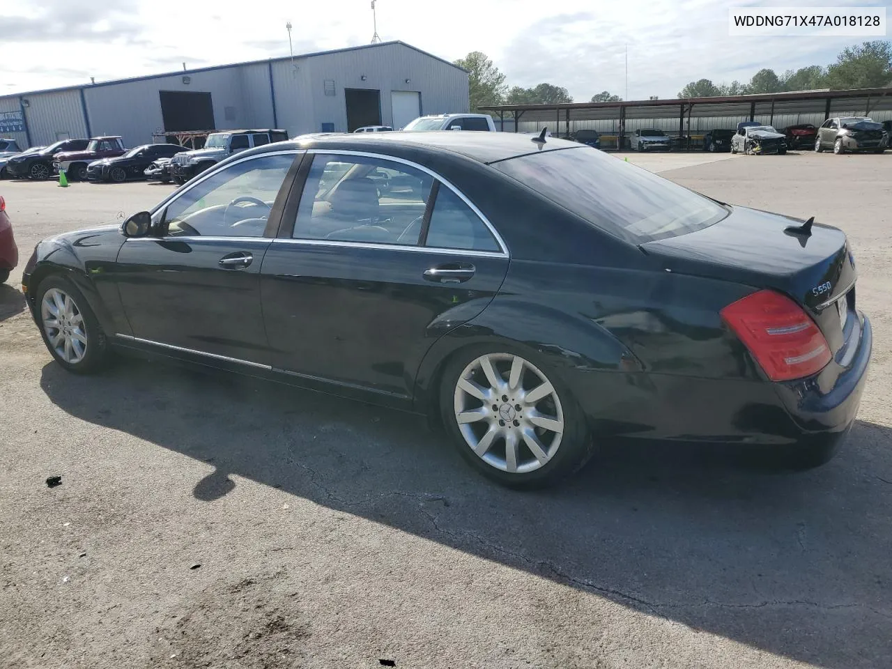 2007 Mercedes-Benz S 550 VIN: WDDNG71X47A018128 Lot: 79759644