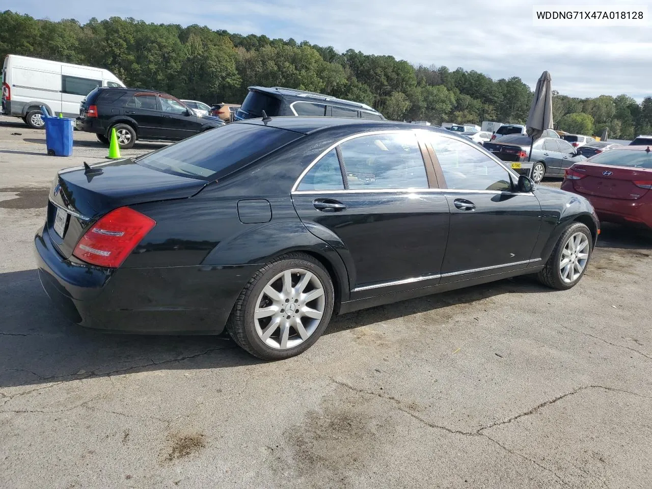 2007 Mercedes-Benz S 550 VIN: WDDNG71X47A018128 Lot: 79759644