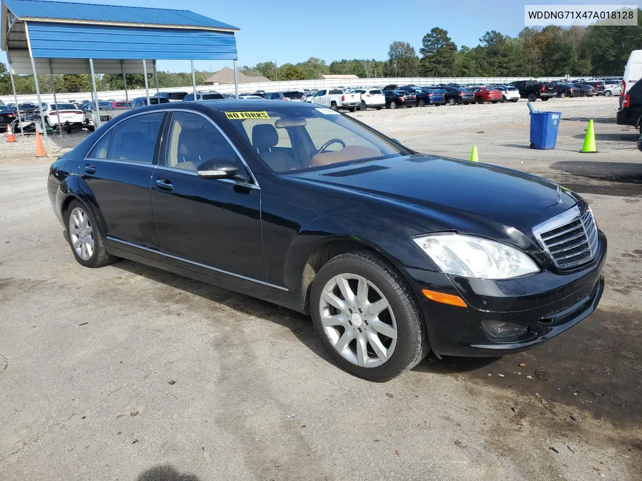 2007 Mercedes-Benz S 550 VIN: WDDNG71X47A018128 Lot: 79759644