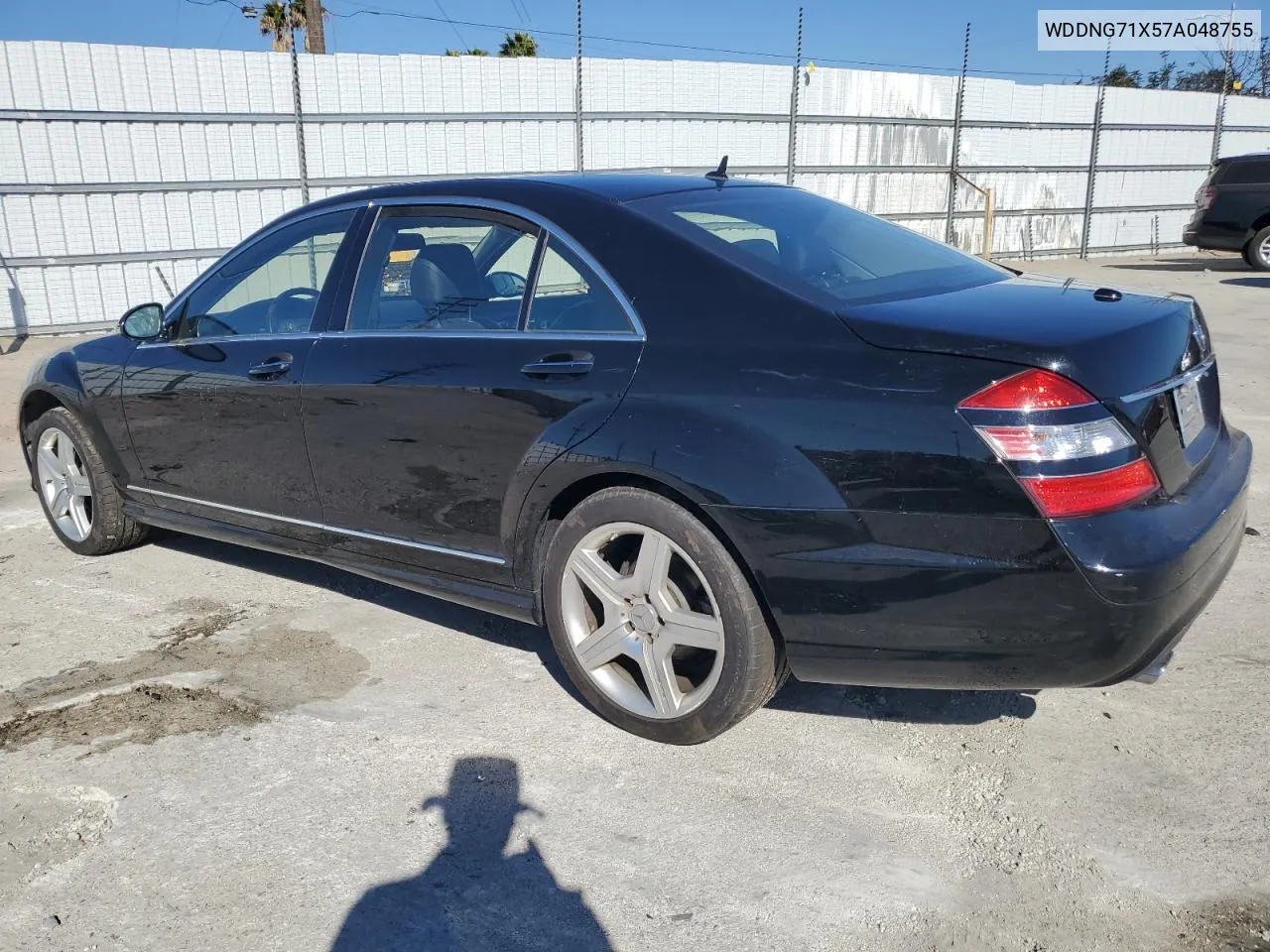 2007 Mercedes-Benz S 550 VIN: WDDNG71X57A048755 Lot: 80085704