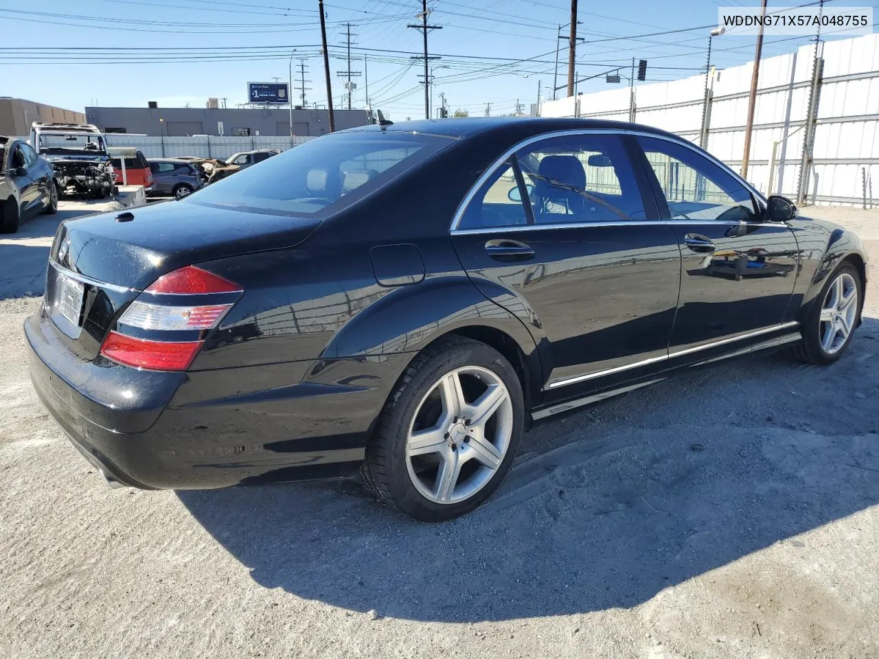 2007 Mercedes-Benz S 550 VIN: WDDNG71X57A048755 Lot: 80085704