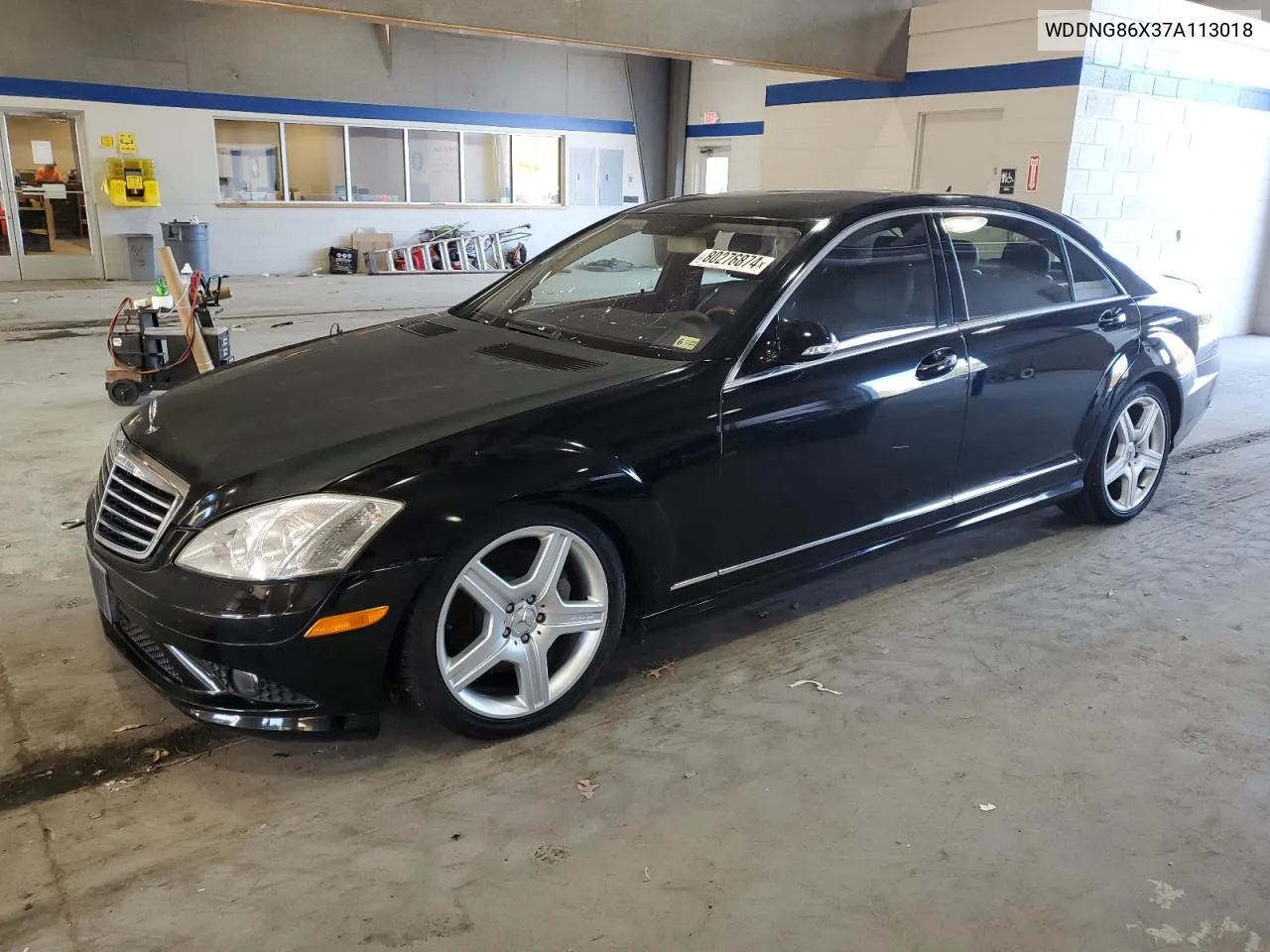 2007 Mercedes-Benz S 550 4Matic VIN: WDDNG86X37A113018 Lot: 80276874