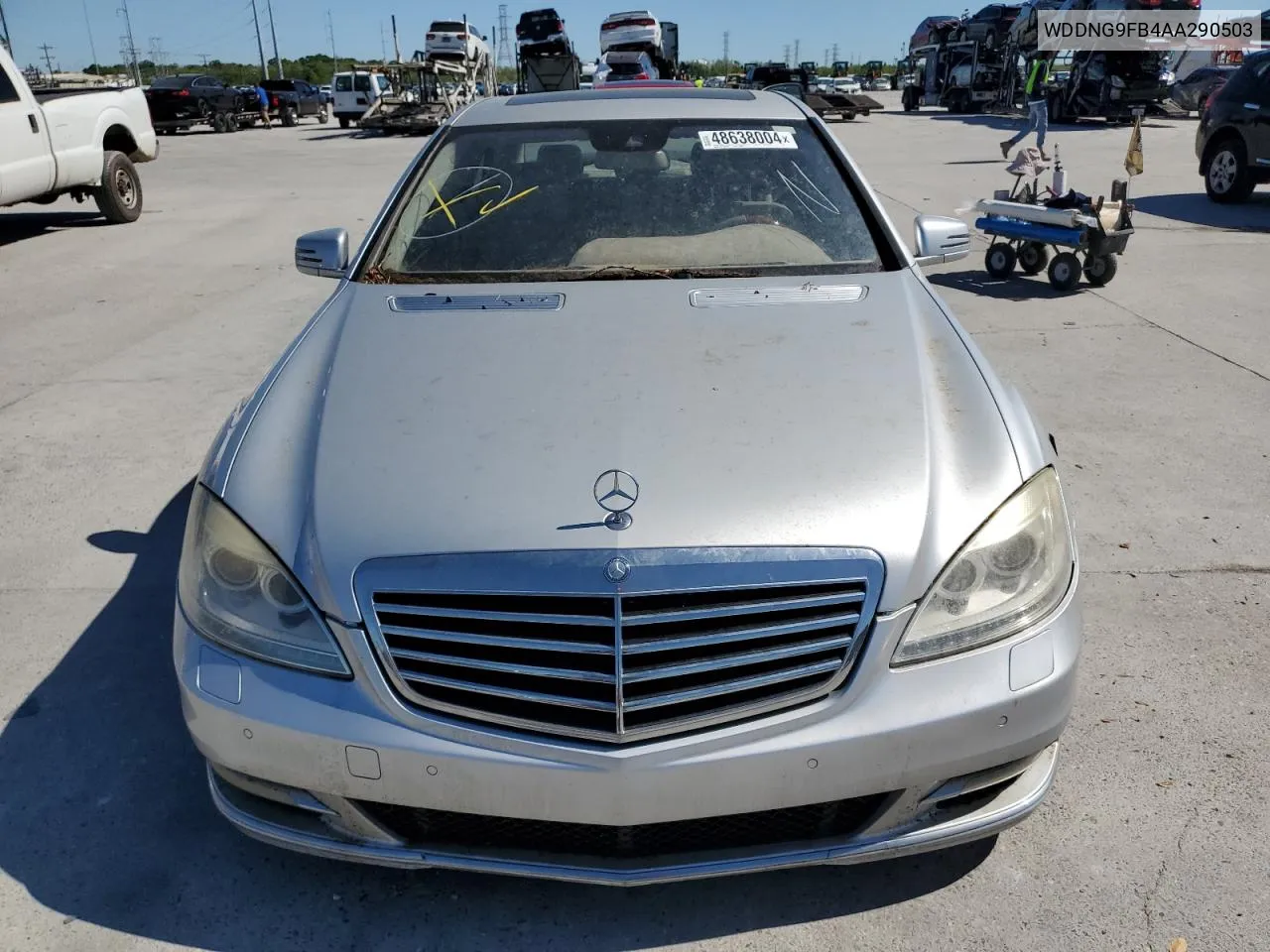 2008 Mercedes-Benz S 400 VIN: WDDNG9FB4AA290503 Lot: 68741204