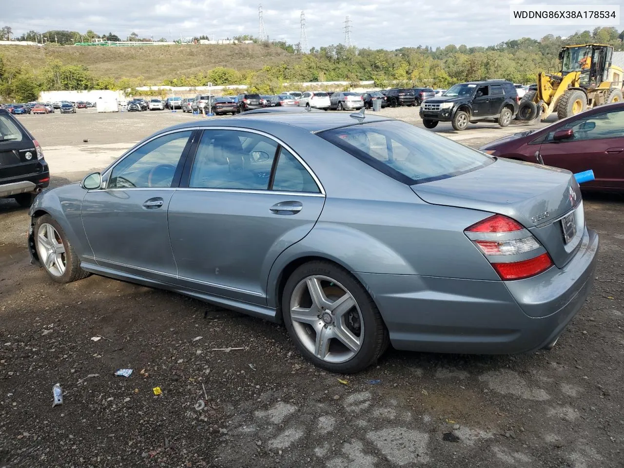 2008 Mercedes-Benz S 550 4Matic VIN: WDDNG86X38A178534 Lot: 72796554