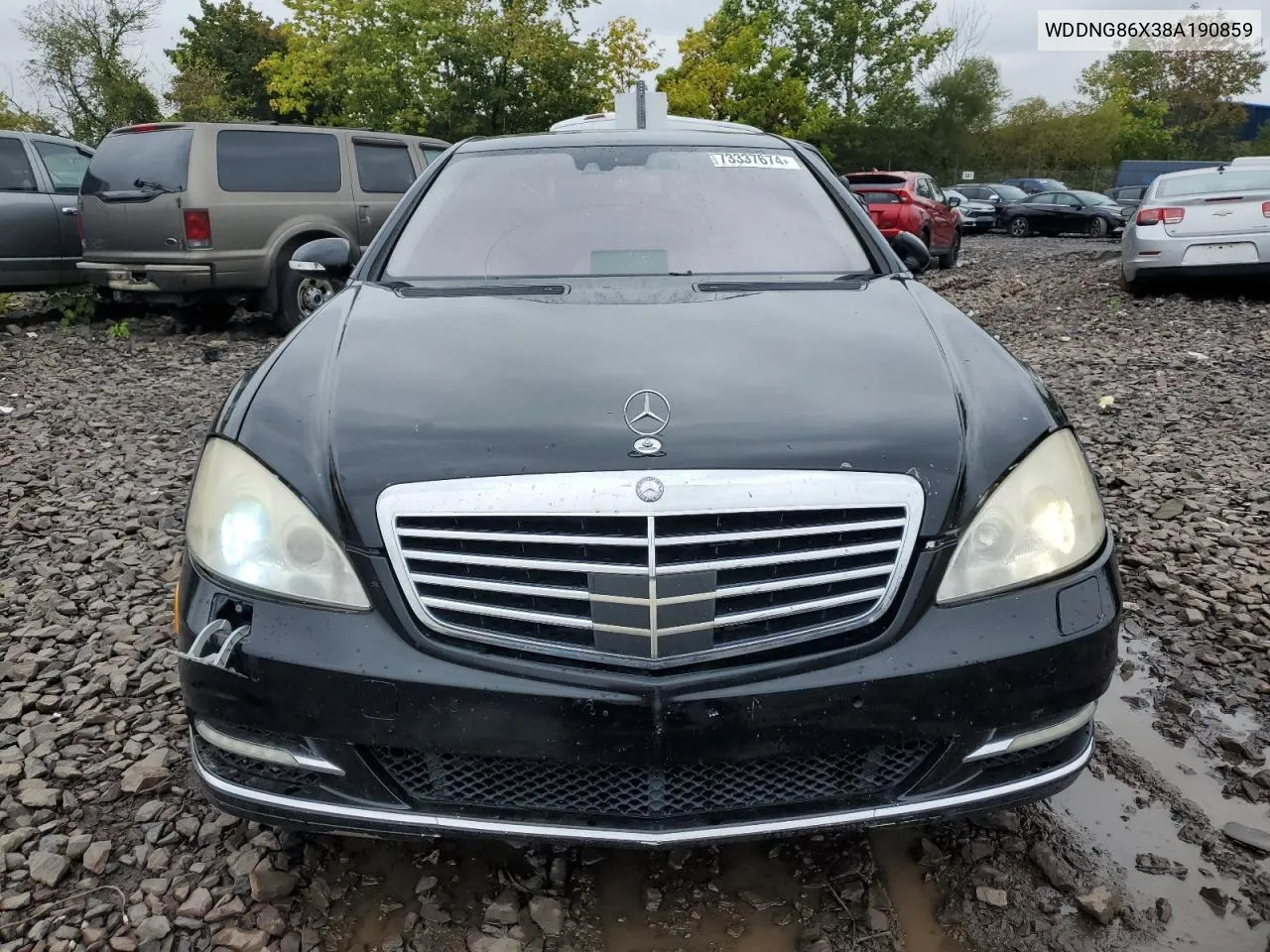 2008 Mercedes-Benz S 550 4Matic VIN: WDDNG86X38A190859 Lot: 73337674