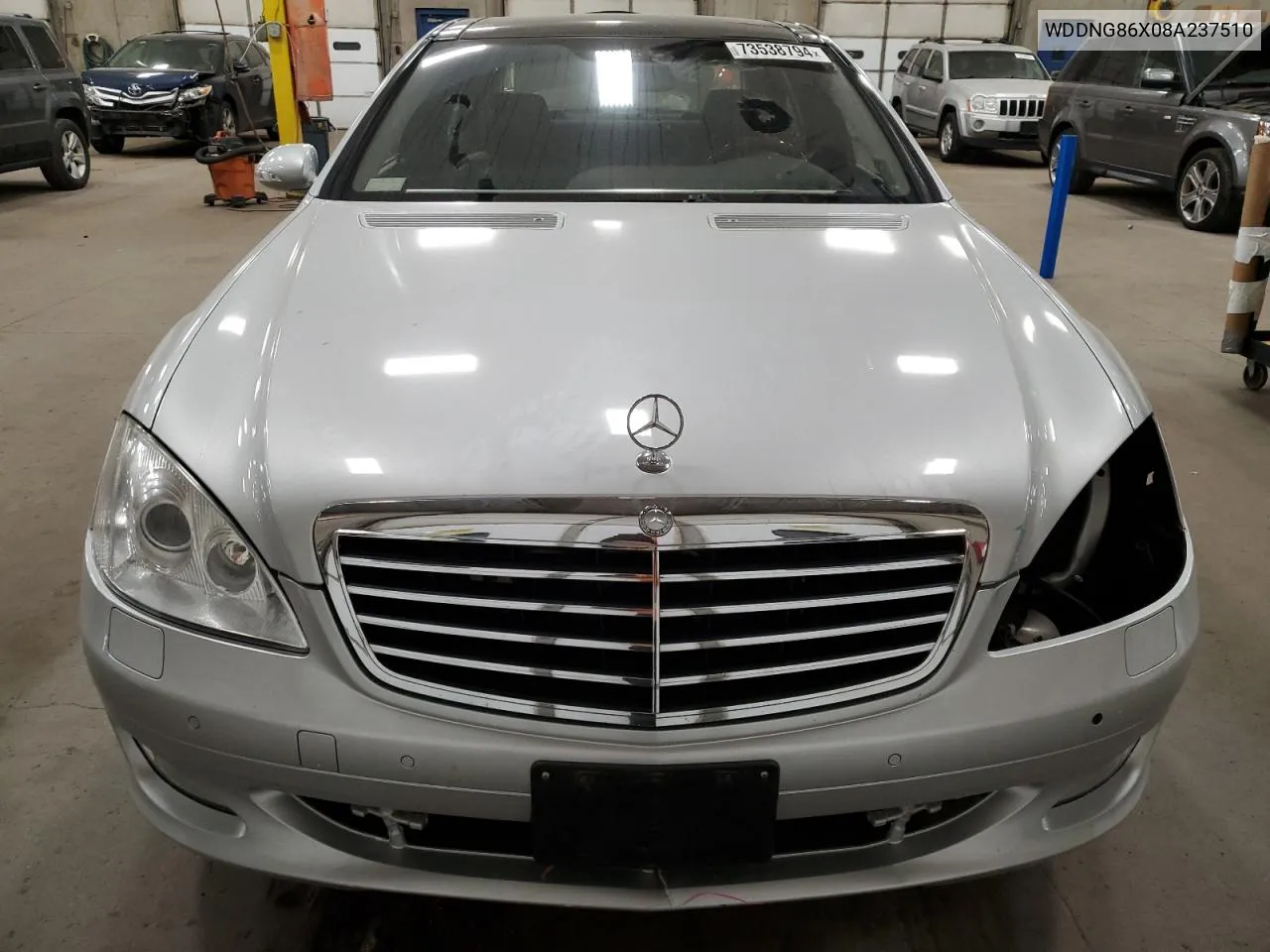 2008 Mercedes-Benz S 550 4Matic VIN: WDDNG86X08A237510 Lot: 73538794