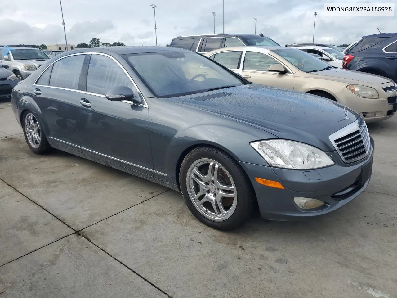 2008 Mercedes-Benz S 550 4Matic VIN: WDDNG86X28A155925 Lot: 73713034