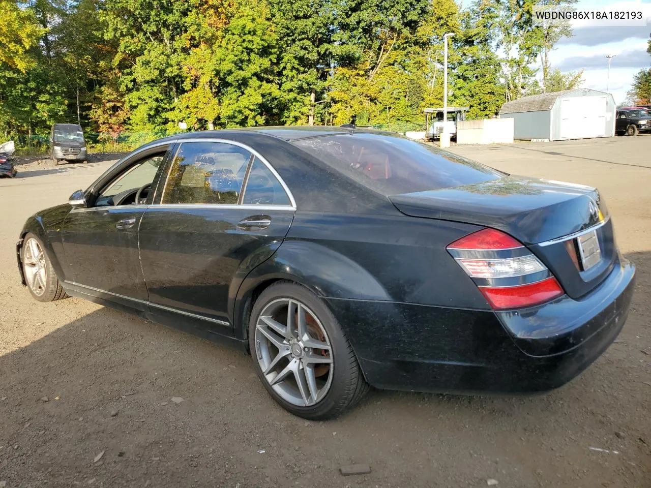 2008 Mercedes-Benz S 550 4Matic VIN: WDDNG86X18A182193 Lot: 74532084