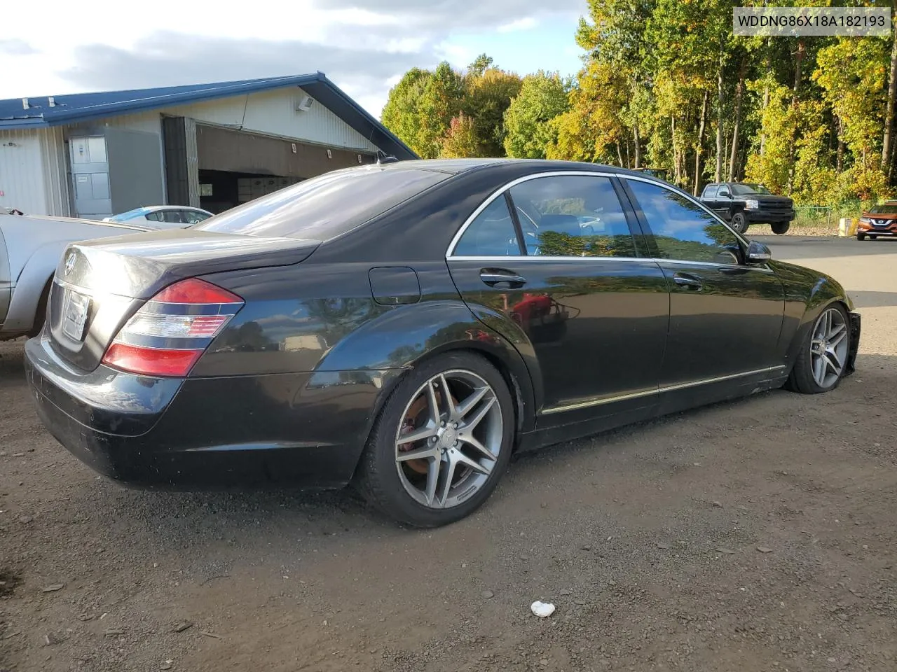 2008 Mercedes-Benz S 550 4Matic VIN: WDDNG86X18A182193 Lot: 74532084