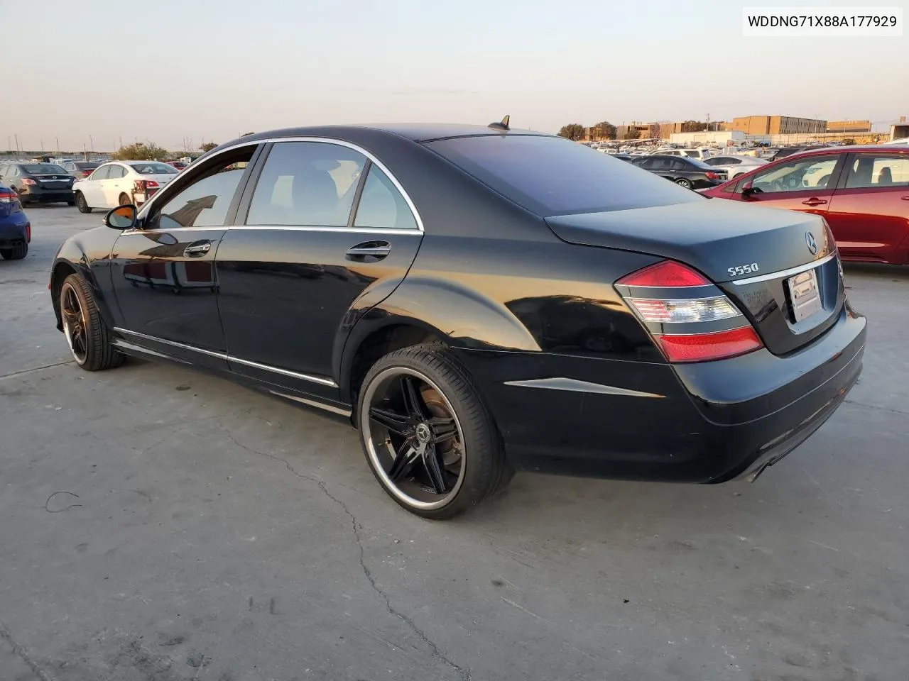 2008 Mercedes-Benz S 550 VIN: WDDNG71X88A177929 Lot: 75130294