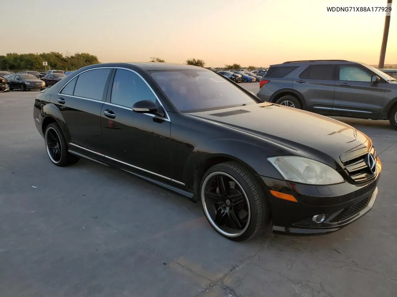 2008 Mercedes-Benz S 550 VIN: WDDNG71X88A177929 Lot: 75130294