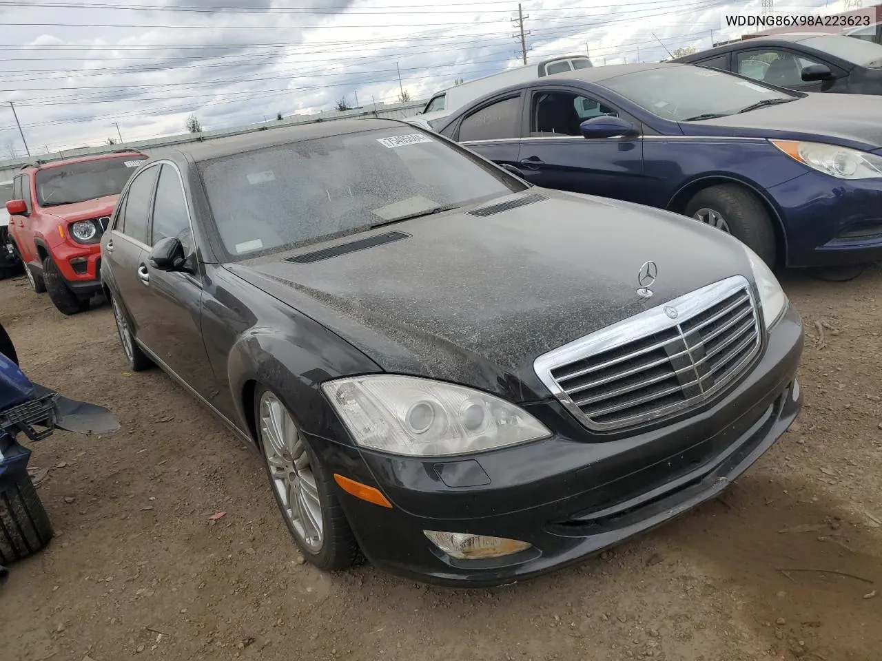 2008 Mercedes-Benz S 550 4Matic VIN: WDDNG86X98A223623 Lot: 75495504