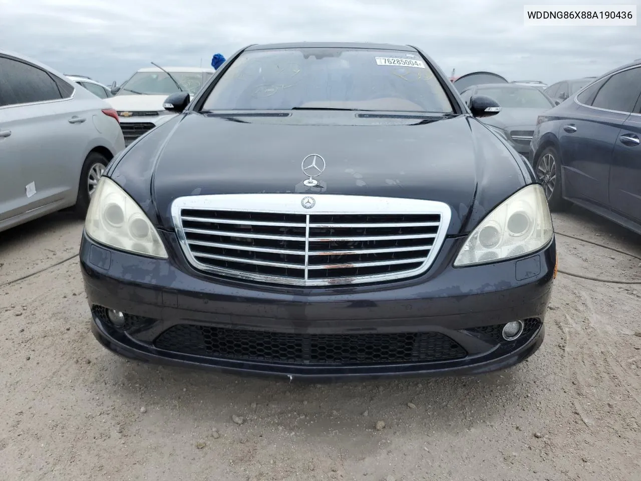 2008 Mercedes-Benz S 550 4Matic VIN: WDDNG86X88A190436 Lot: 76285004