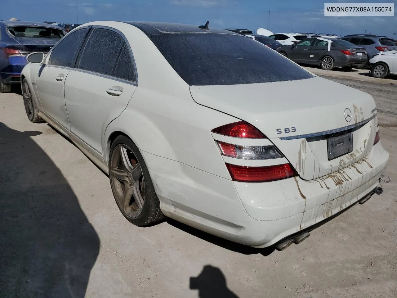 2008 Mercedes-Benz S 63 Amg VIN: WDDNG77X08A155074 Lot: 76759024