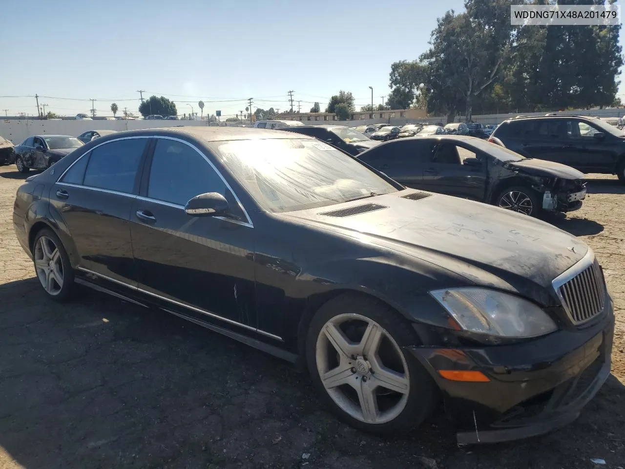 2008 Mercedes-Benz S 550 VIN: WDDNG71X48A201479 Lot: 77253654