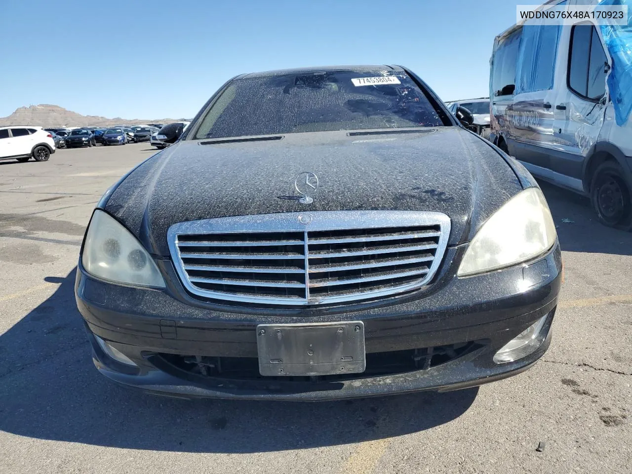 2008 Mercedes-Benz S 600 VIN: WDDNG76X48A170923 Lot: 77453804