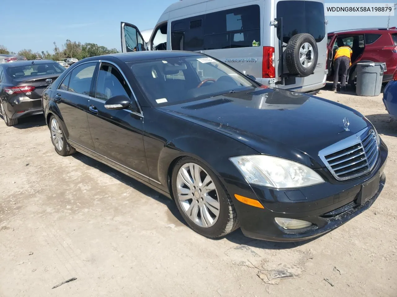 2008 Mercedes-Benz S 550 4Matic VIN: WDDNG86X58A198879 Lot: 77895024