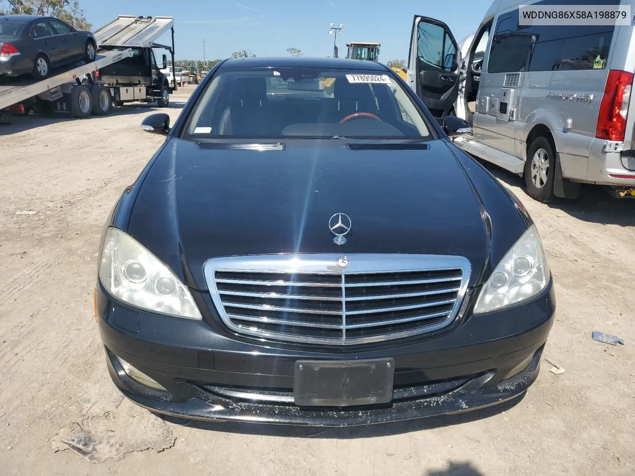 2008 Mercedes-Benz S 550 4Matic VIN: WDDNG86X58A198879 Lot: 77895024