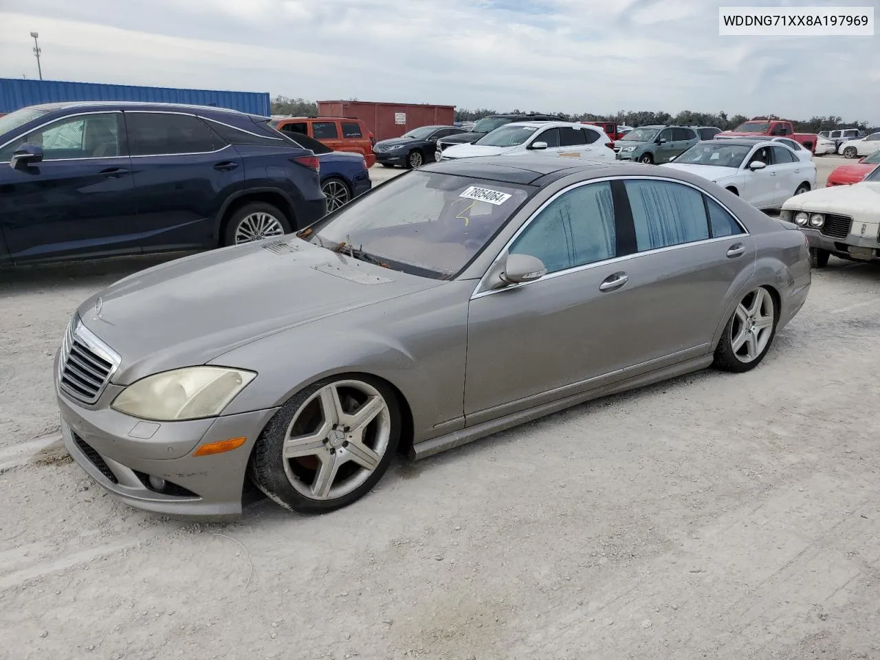 2008 Mercedes-Benz S 550 VIN: WDDNG71XX8A197969 Lot: 78054064