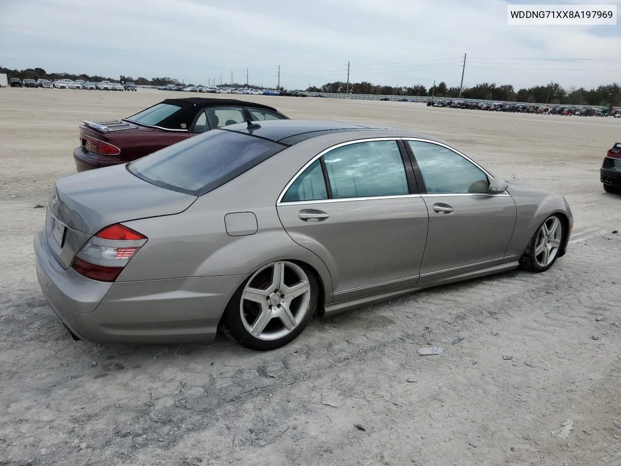 2008 Mercedes-Benz S 550 VIN: WDDNG71XX8A197969 Lot: 78054064