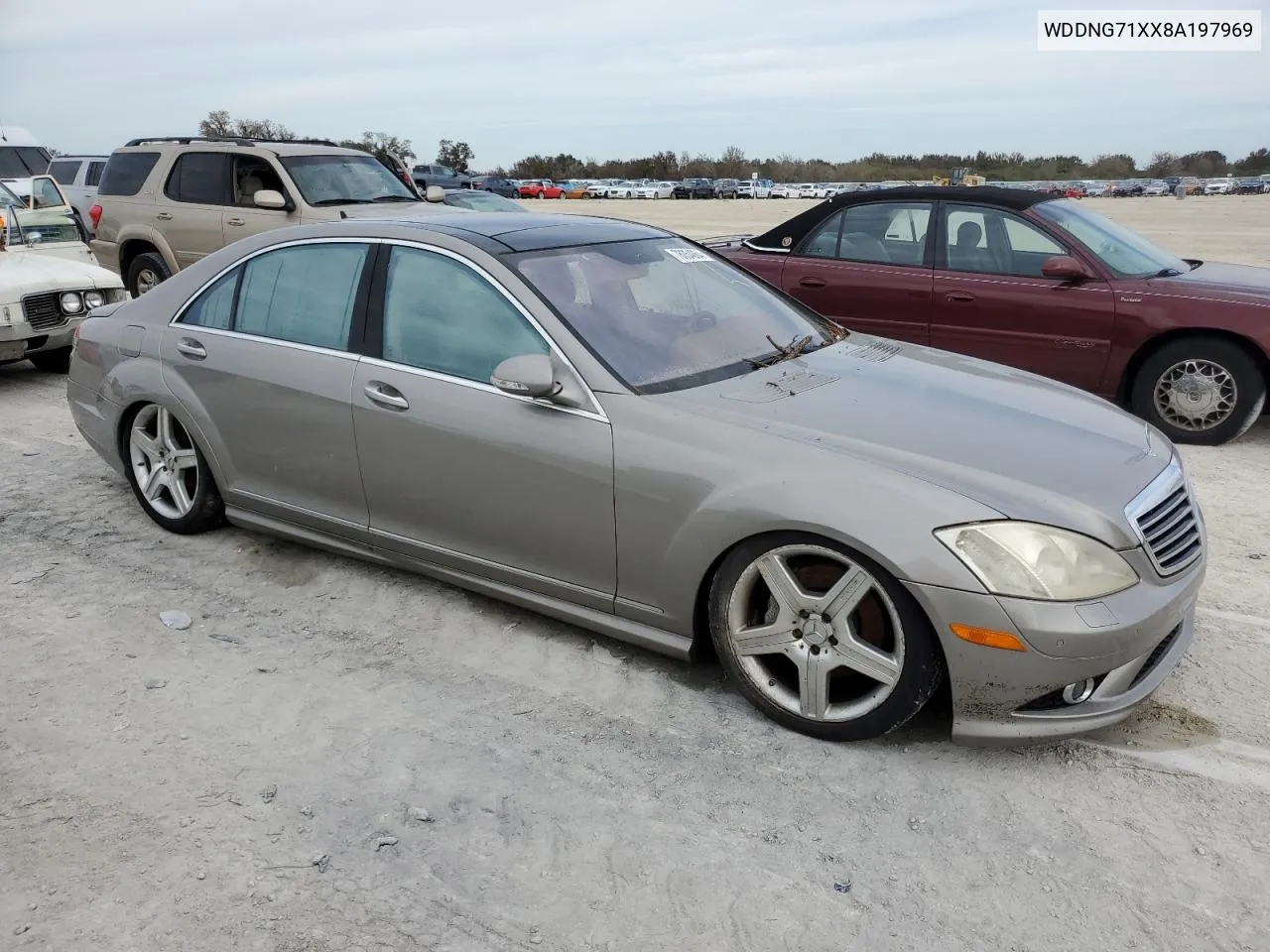 2008 Mercedes-Benz S 550 VIN: WDDNG71XX8A197969 Lot: 78054064