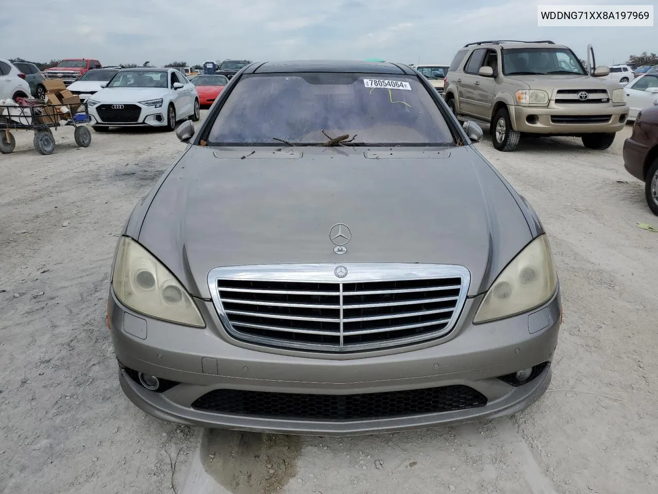 2008 Mercedes-Benz S 550 VIN: WDDNG71XX8A197969 Lot: 78054064