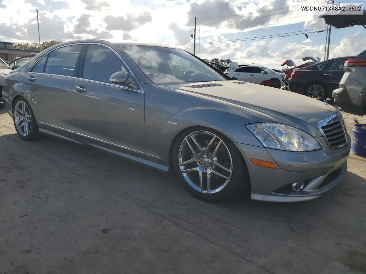 2008 Mercedes-Benz S 550 VIN: WDDNG71X48A213602 Lot: 78685684