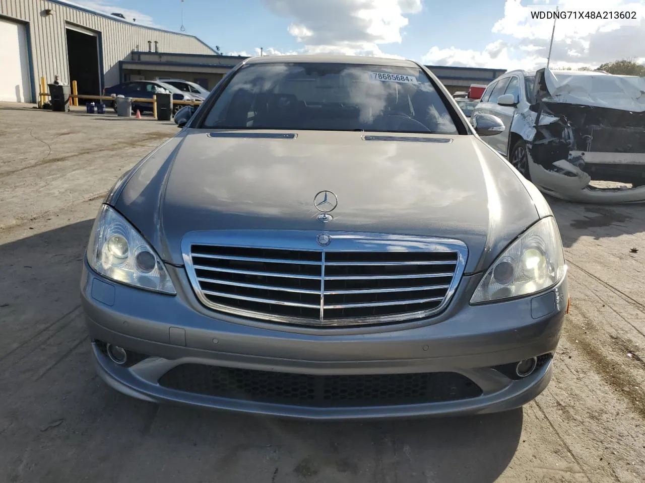 2008 Mercedes-Benz S 550 VIN: WDDNG71X48A213602 Lot: 78685684