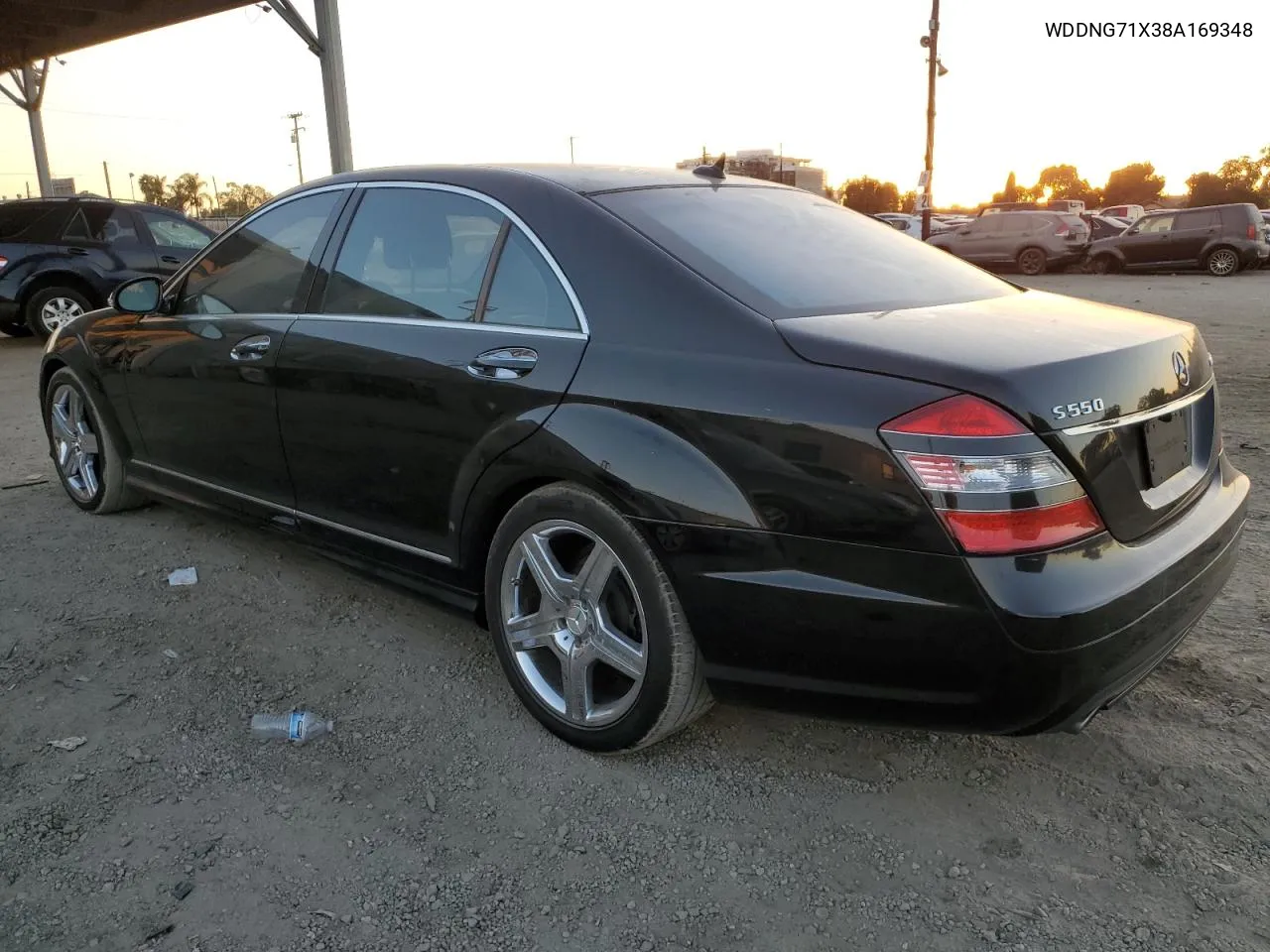 2008 Mercedes-Benz S 550 VIN: WDDNG71X38A169348 Lot: 78828724