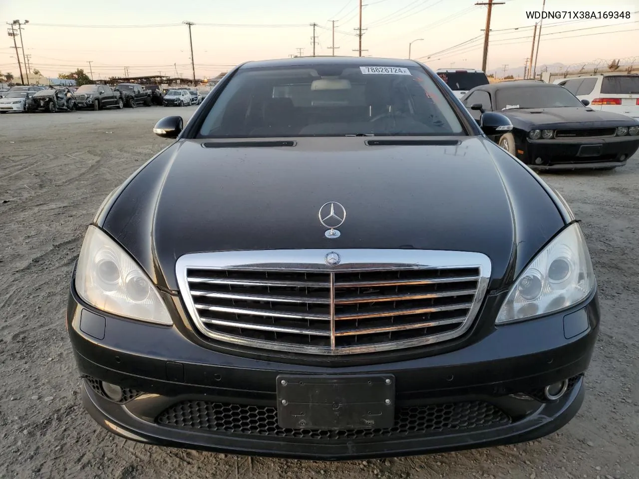 2008 Mercedes-Benz S 550 VIN: WDDNG71X38A169348 Lot: 78828724