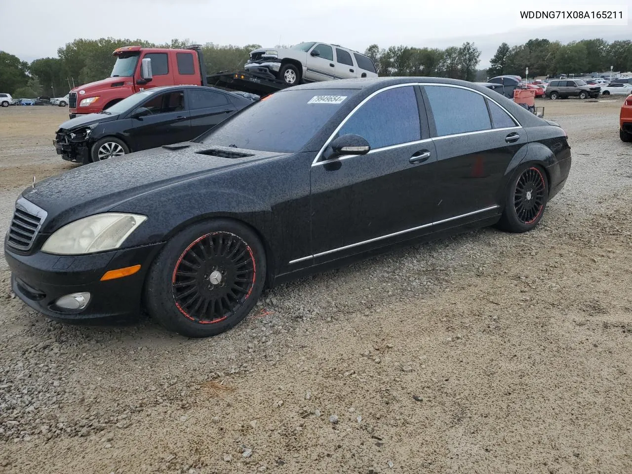 2008 Mercedes-Benz S 550 VIN: WDDNG71X08A165211 Lot: 79949654