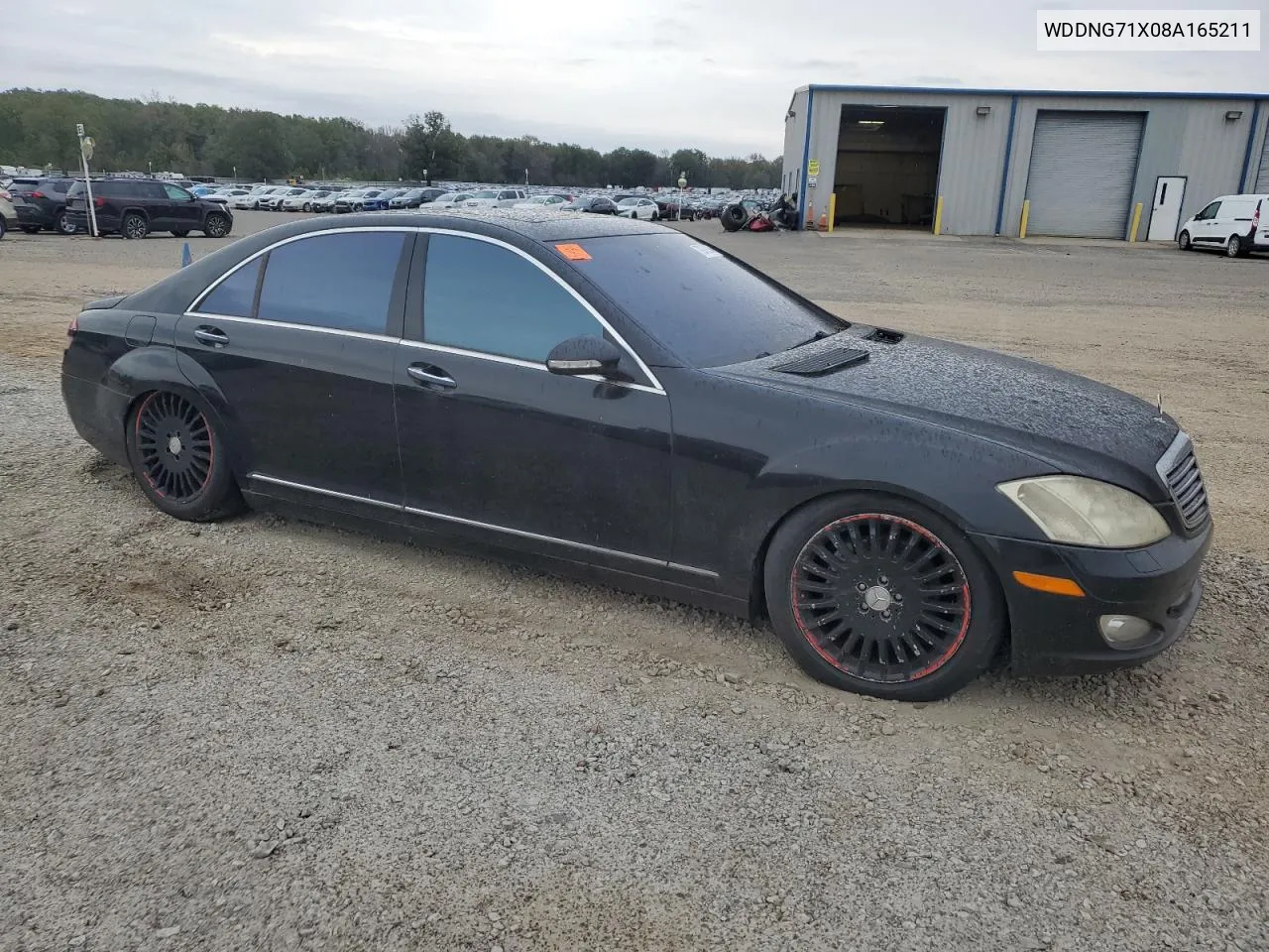 2008 Mercedes-Benz S 550 VIN: WDDNG71X08A165211 Lot: 79949654