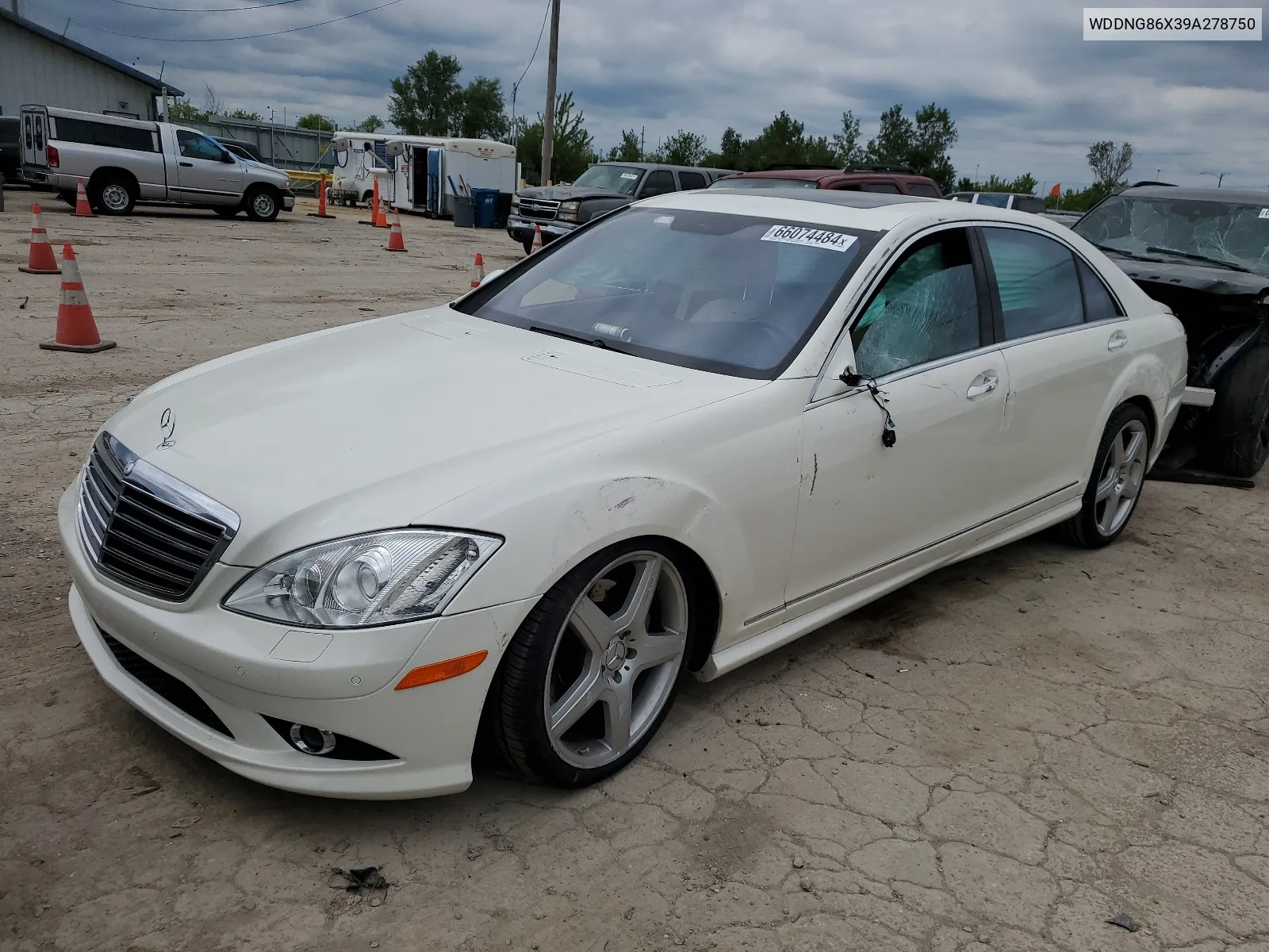 2009 Mercedes-Benz S 550 4Matic VIN: WDDNG86X39A278750 Lot: 66074484