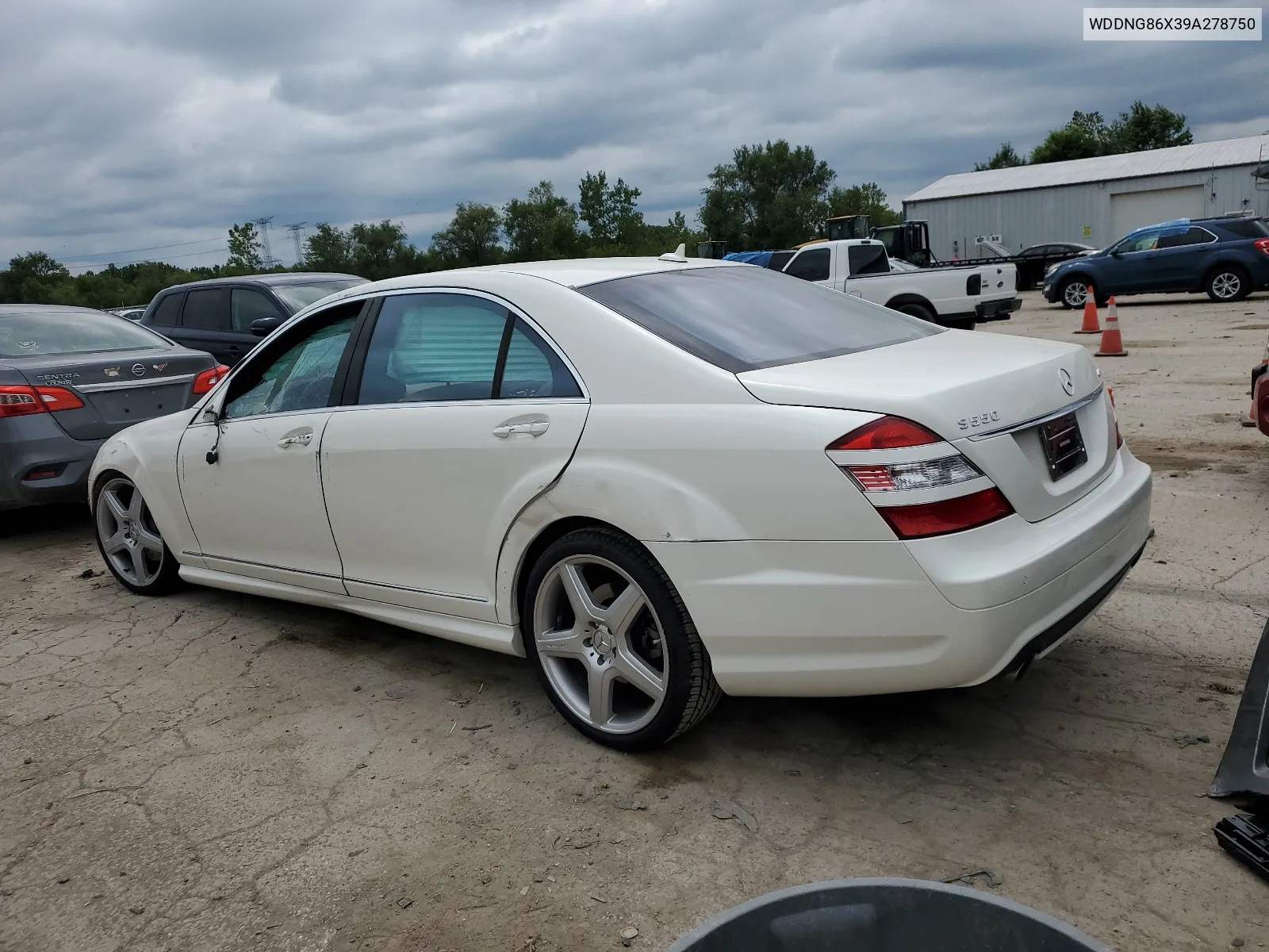 2009 Mercedes-Benz S 550 4Matic VIN: WDDNG86X39A278750 Lot: 66074484