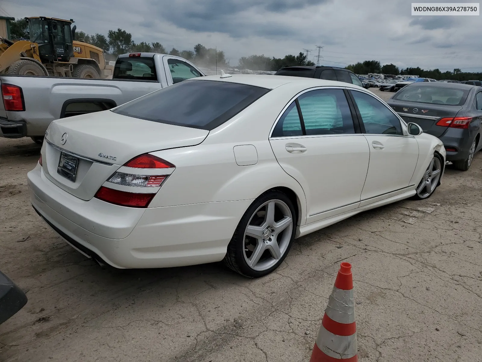 2009 Mercedes-Benz S 550 4Matic VIN: WDDNG86X39A278750 Lot: 66074484