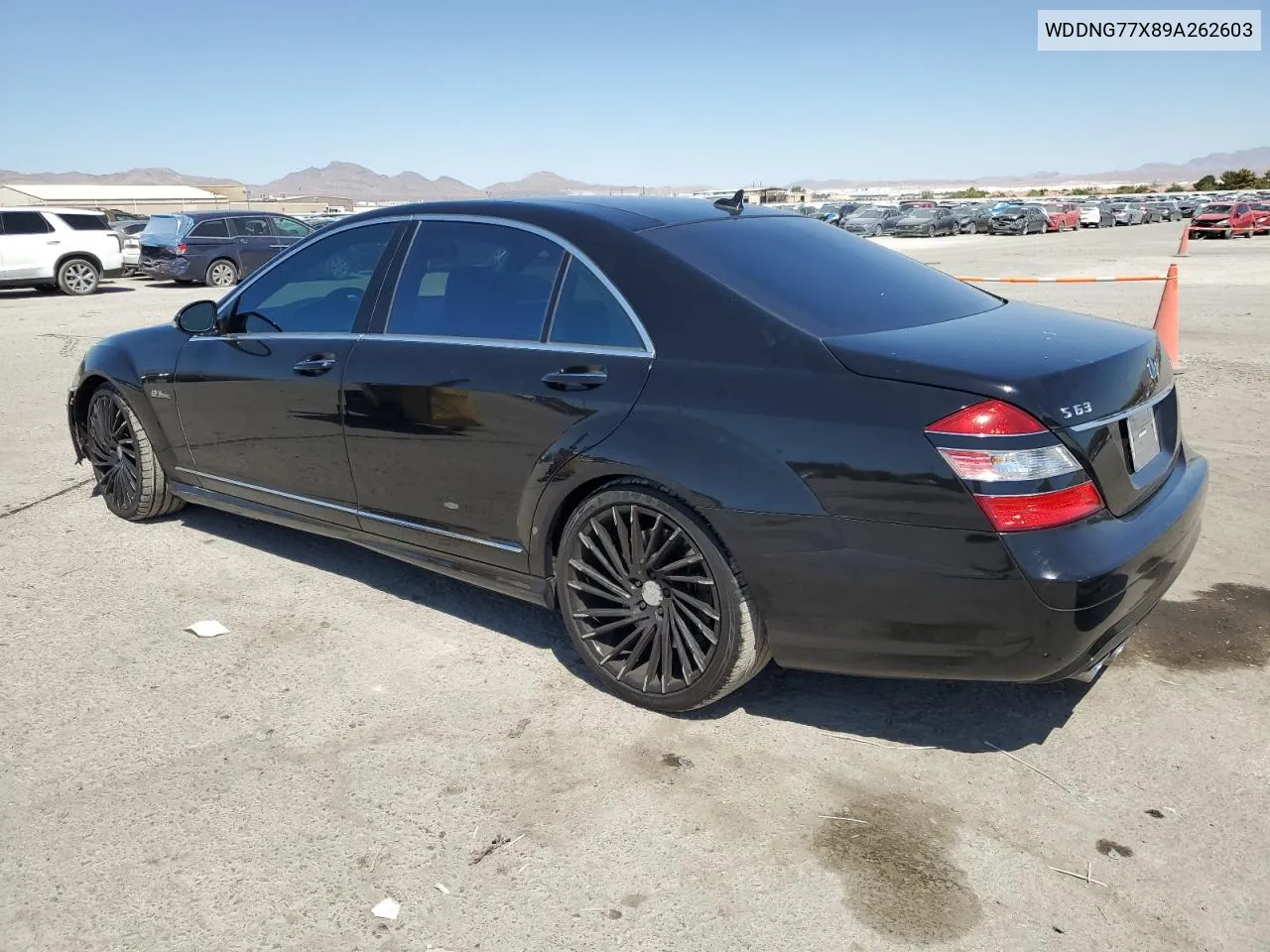 2009 Mercedes-Benz S 63 Amg VIN: WDDNG77X89A262603 Lot: 69463274