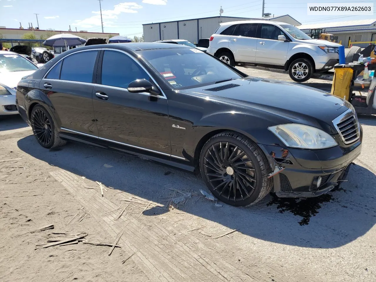 2009 Mercedes-Benz S 63 Amg VIN: WDDNG77X89A262603 Lot: 69463274