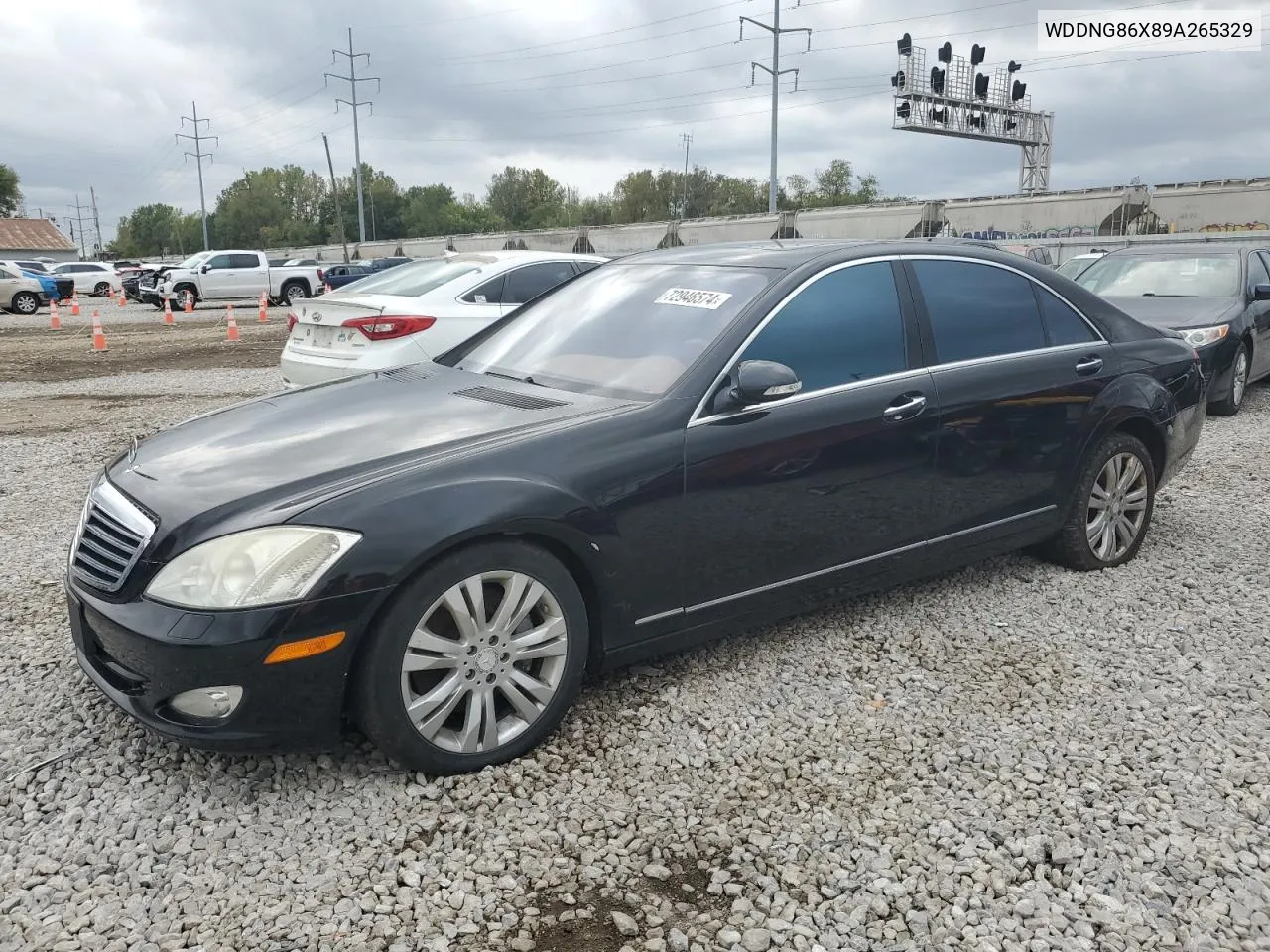 2009 Mercedes-Benz S 550 4Matic VIN: WDDNG86X89A265329 Lot: 72946574