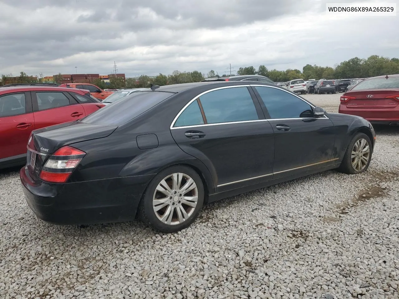 2009 Mercedes-Benz S 550 4Matic VIN: WDDNG86X89A265329 Lot: 72946574